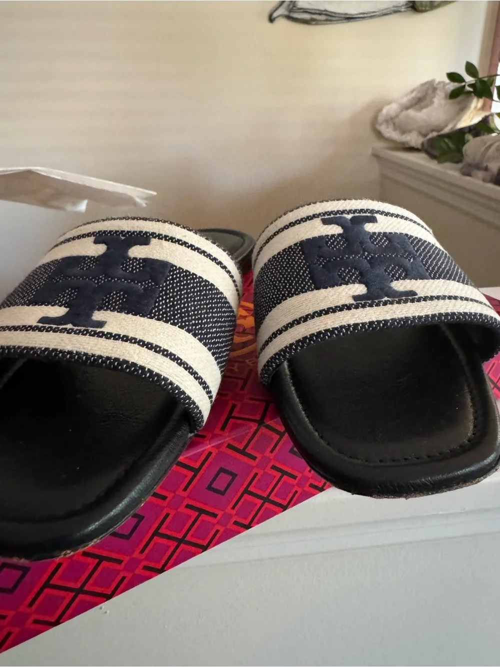Tory Burch Jacquard Slide